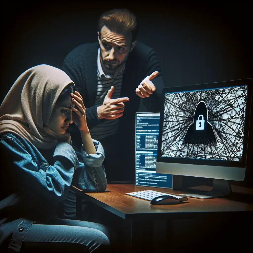 "Step-by-step guide on recovering a hacked Instagram account, featuring an image of a user checking their account security settings on a smartphone."